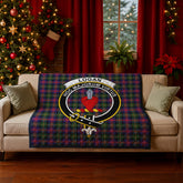 Logan Modern Tartan Crest Quilt